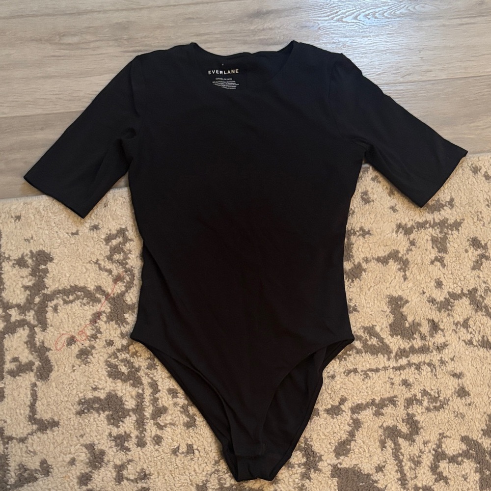 Everlane Classic Black Women’s Bodysuit